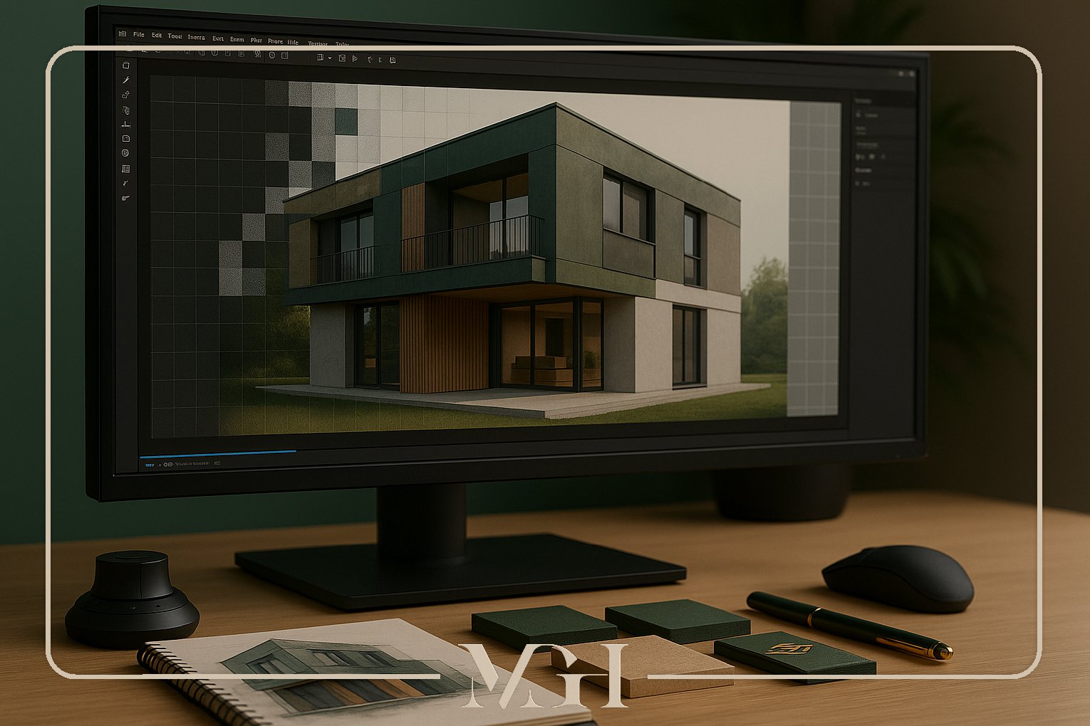 مدلسازی معماری | Architectural 3D Modeling | MGHDesigns | مهناز قلیزاده | Mahnaz Gholizadeh